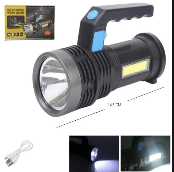 Producto - Linterna recaegable 3w cob