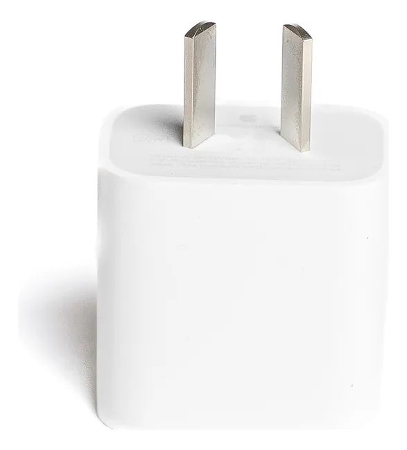 Producto - CARGADOR FAST APPLE IPHONE/IPAD USB-C 20w COLOR BLANCO