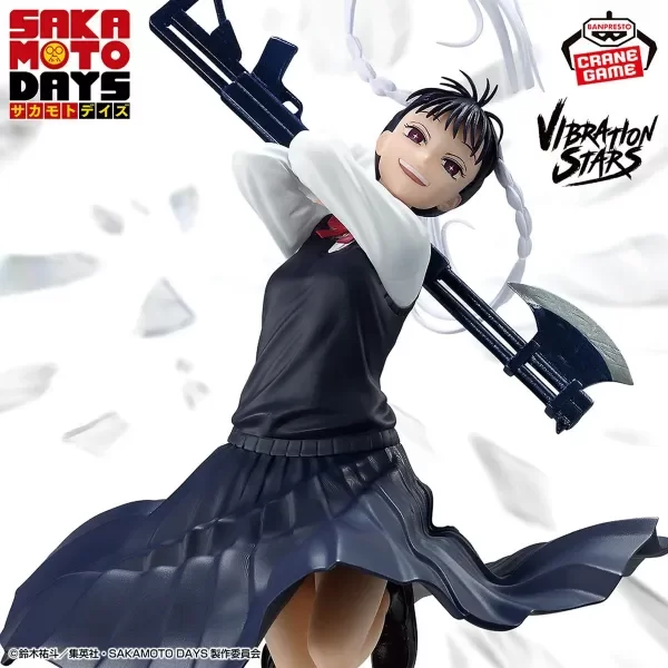 Producto - Figura Original Toramaru Nao - Sakamoto Days - Vibration Stars - Bandai - 14cm
