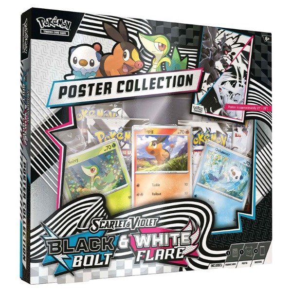 Producto - Poster Collection: Black Bolt / White Flare - INGLES SELLADO