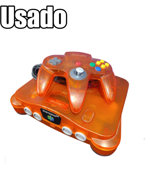 Producto - Nintendo 64 Funtastic Fire Orange