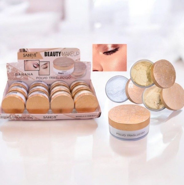Producto - POLVO TRANSLÚCIDO BANANA - SANIYE