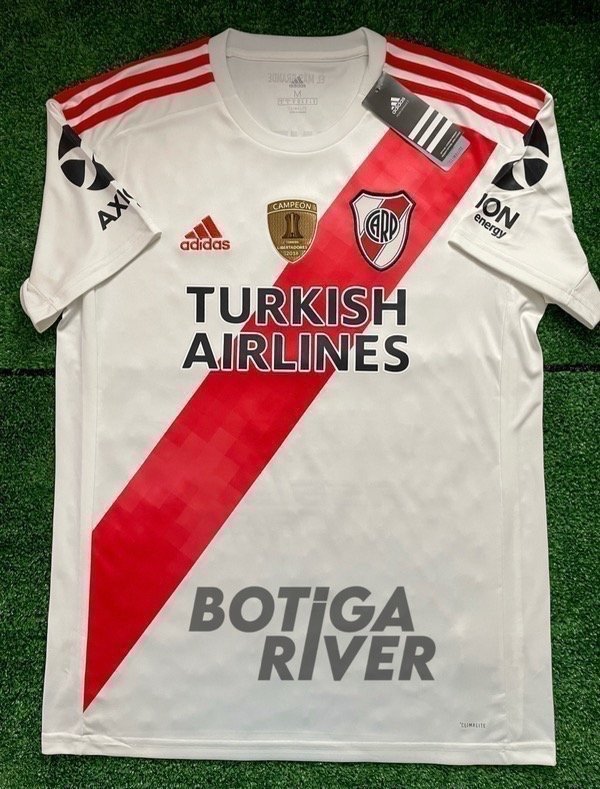 Producto - CAMISETA TITULAR TEMP 19/20 PARCHE CAMPEON 2018 C/ PUBLICIDAD y JUGADOR- (S/M/L)