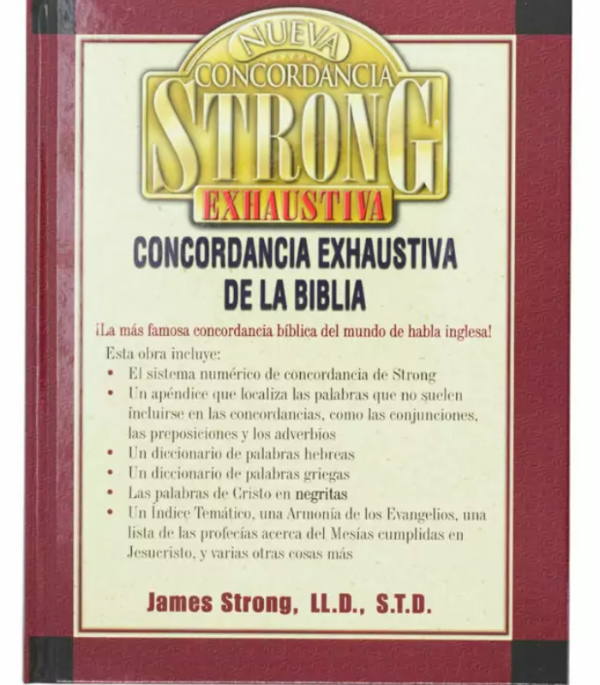 Producto - NUEVA CONCORDANCIA STRONG EXHAUSTIVA