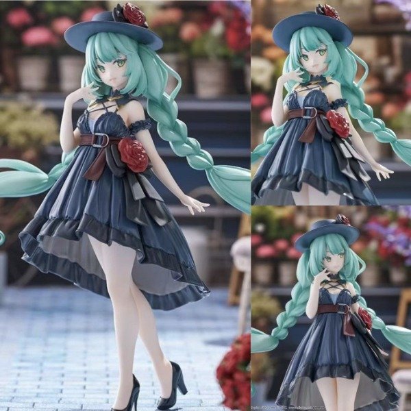 Producto - Figura Hatsune Miku vestido negro - Vocaloid 21cm