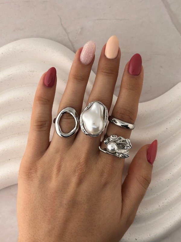 Producto - ANILLO PLATEADO 1317