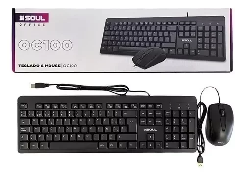Producto - COMBO TECLADO + MOUSE OC100
