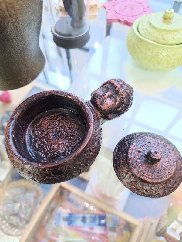 Producto - Sahumador con tapa bronce