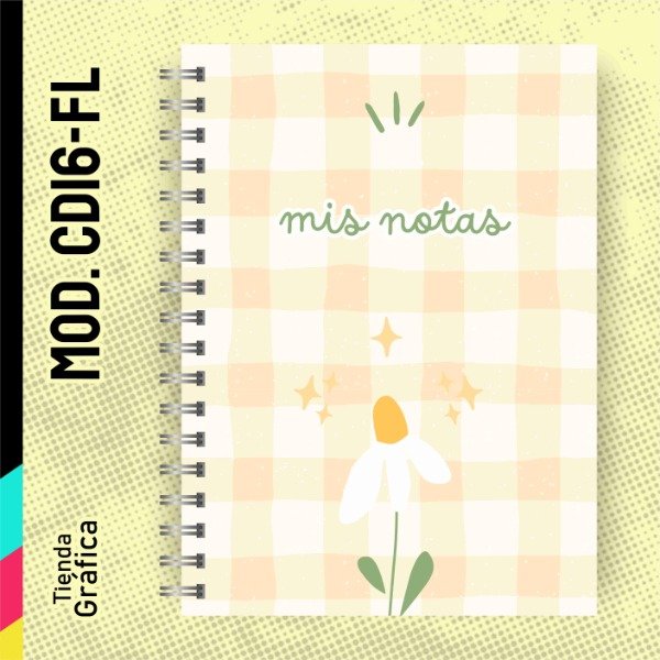 Producto - Cuaderno C16- Amarillo