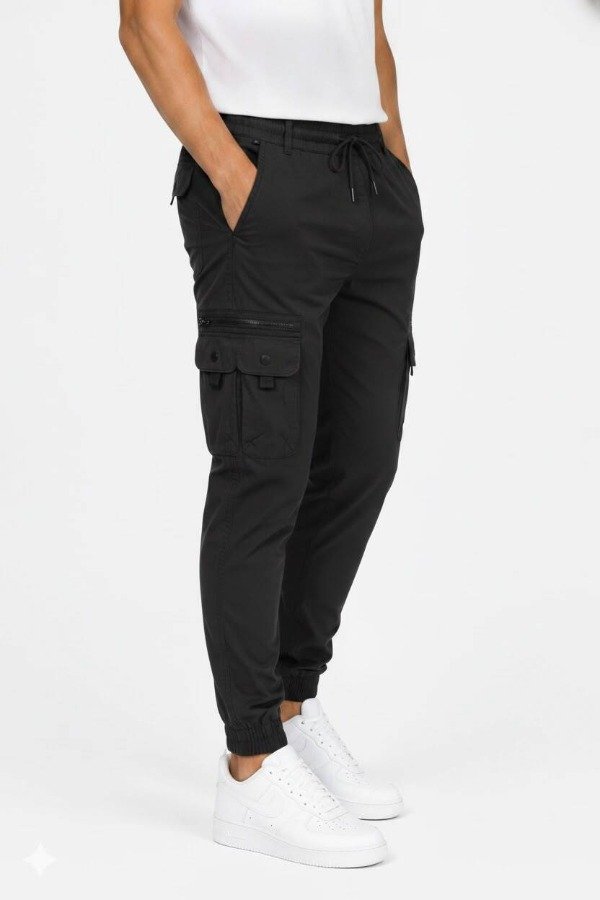 Producto - Pantalon Cargo jogger Con Puño