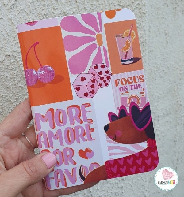 Producto - Anotador A6 "MORE AMOR POR FAVOR" - 4