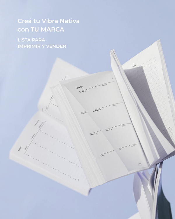 Producto - Creá tu propia agenda imprimible para VENDER con TU MARCA (Uso comercial)