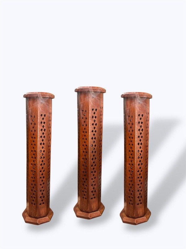 Producto - Porta  Sahumerio Torre India  Octagonal x1