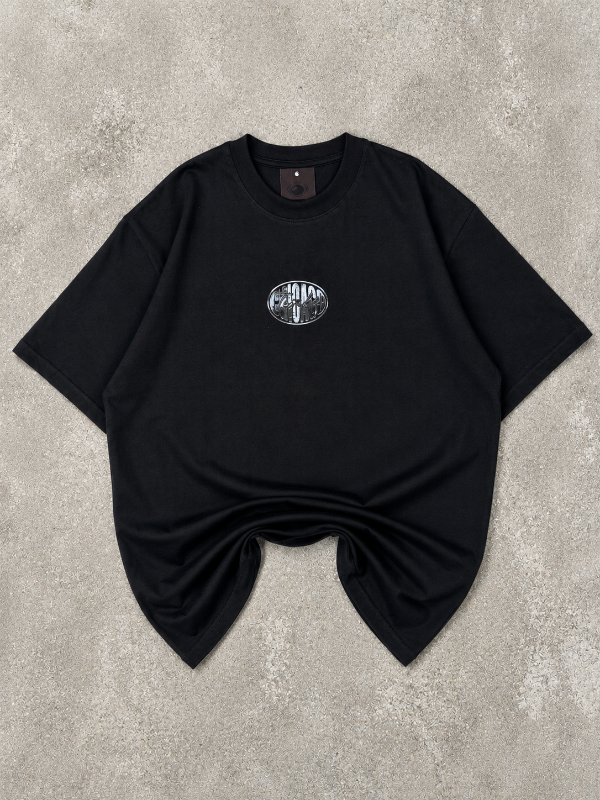 Producto - Remera Oversize Chicago Negra - 1