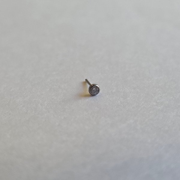 Producto - Labret con cristal push pin - 0