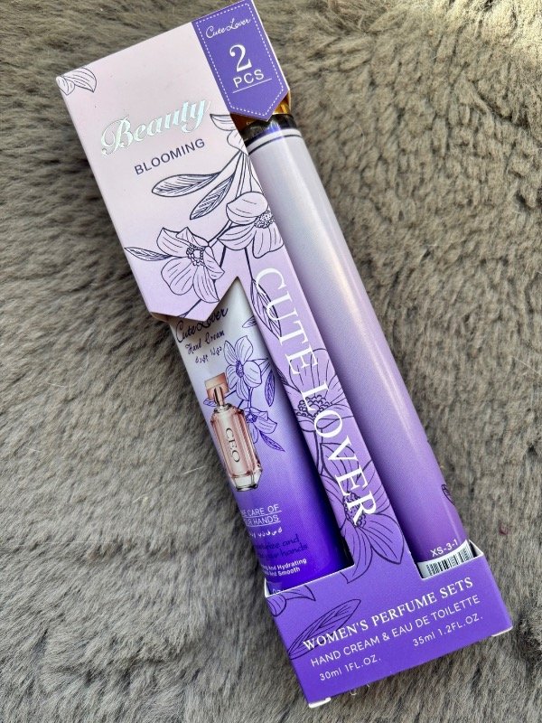 Producto - Perfume + crema cute lover