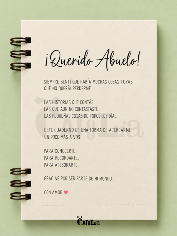 Producto - Cuaderno Abuelo - 1
