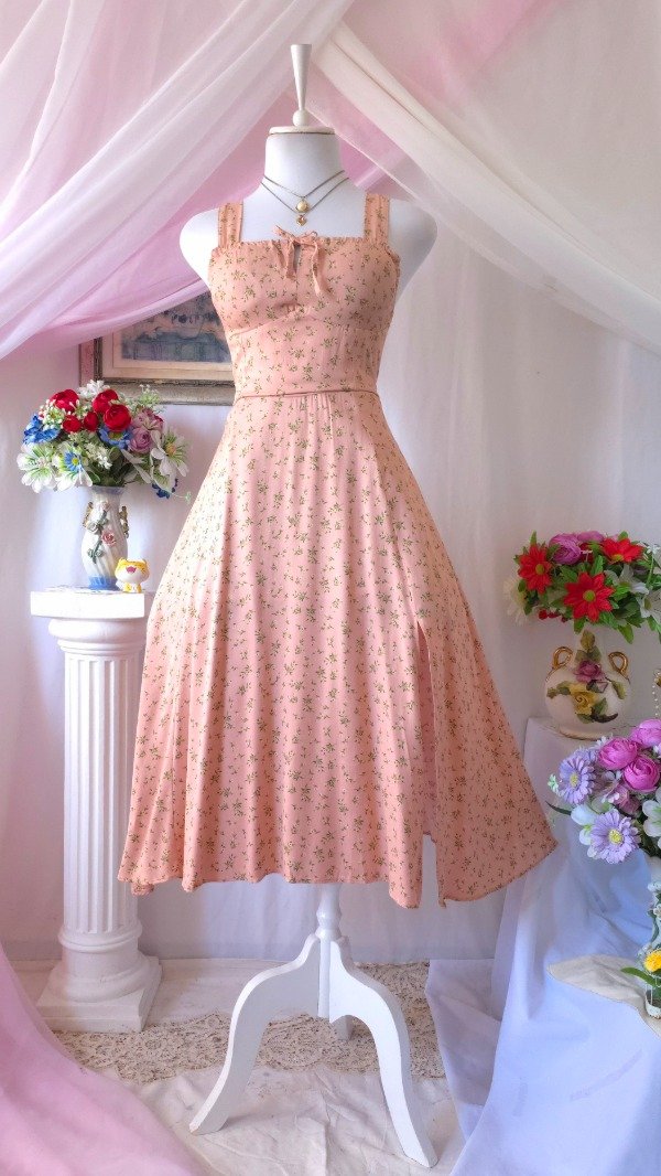 Producto - Vestido Sonia Rosa Estampado Suave! IMPORTADO NUEVO - 6