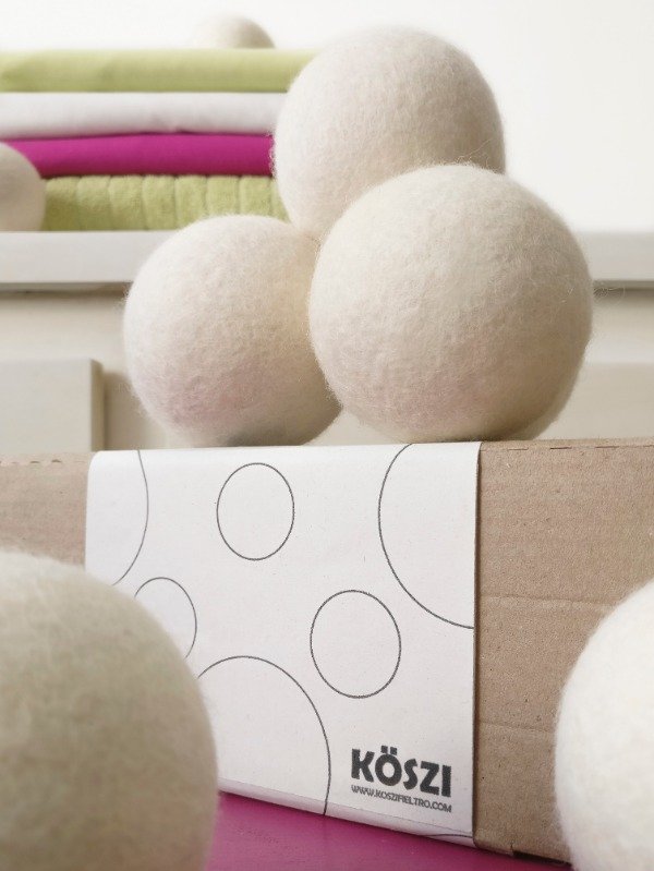 Producto - Set x 6 - Bolas de Lana para Secadora de Ropa - Wool Dryer Balls