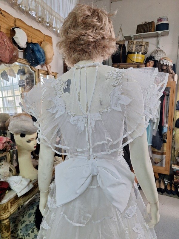 Producto - Vestido de Novia tul volados en capas con apliques - 8