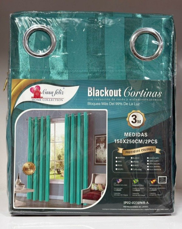 Producto - Cortina doble paño semi blackout