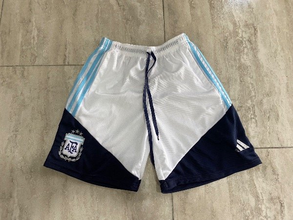 Producto - Short con bolsillo argentina blanco