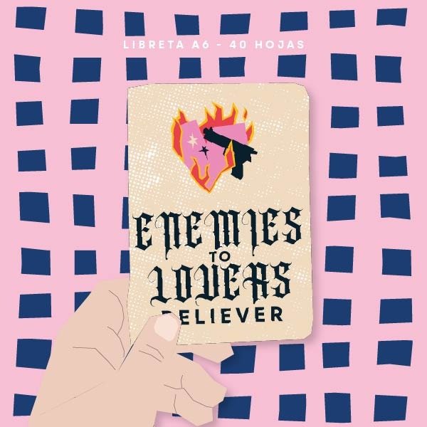 Producto - Libreta A6 - Enemies to Lovers
