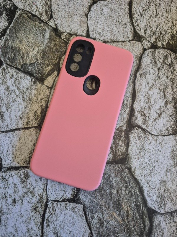 Producto - Funda alto impacto Moto G71 rosa