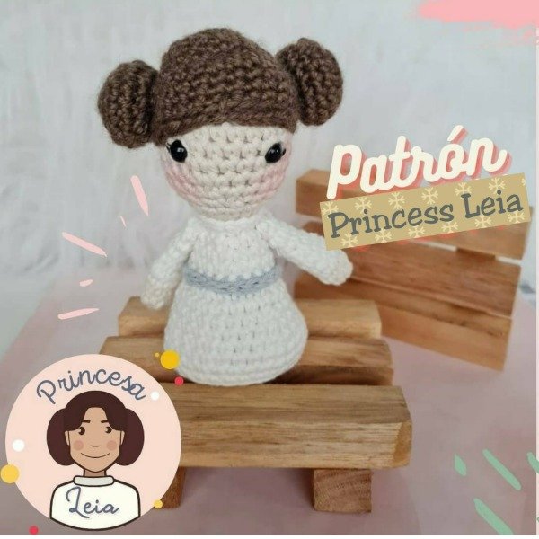 Producto - Patrón Princess Leia. Star Wars - 0