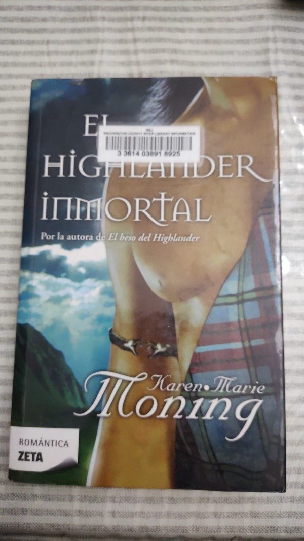Producto - El highlander inmortal de Moning, Karen Marie