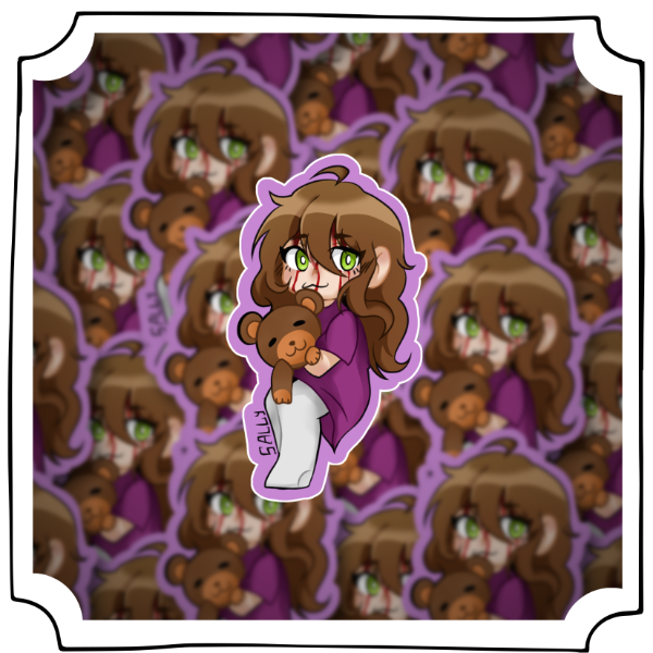 Producto - Sticker 8cm Sally