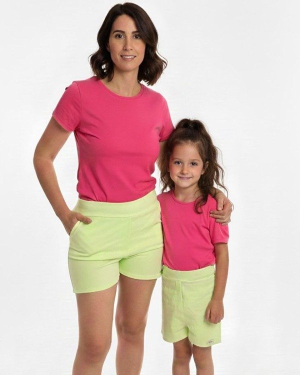 Producto - Short de Gabardina Verde Manzana - 0