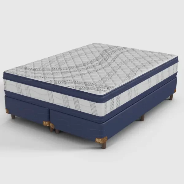 Producto - Conjunto de Espuma  Zafiro 32cm Con Pillow - Super King