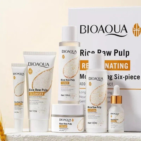 Producto - Set de viaje Bioaqua Linea arroz
