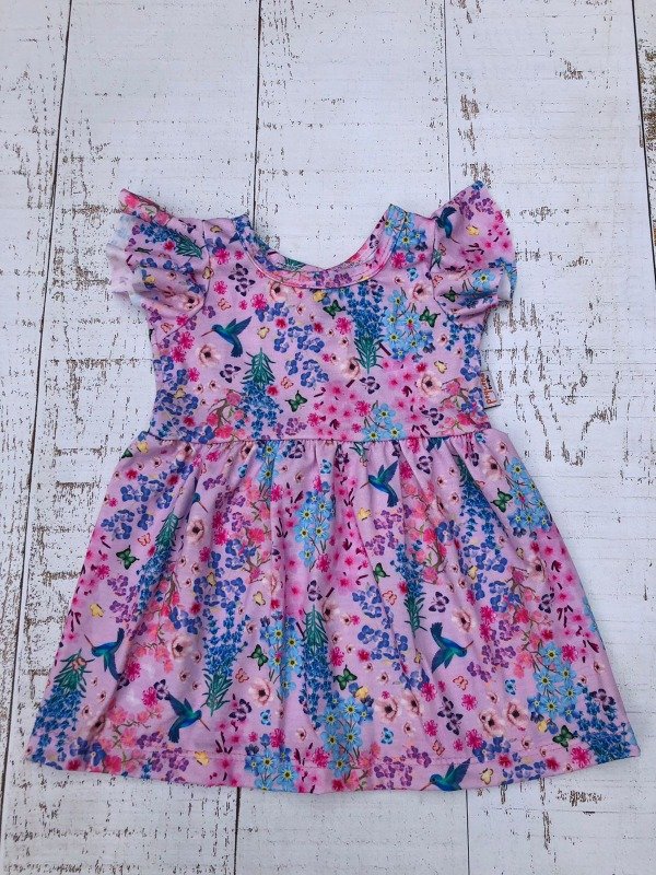 Producto - Vestido Bebe Manga Corta Colibri