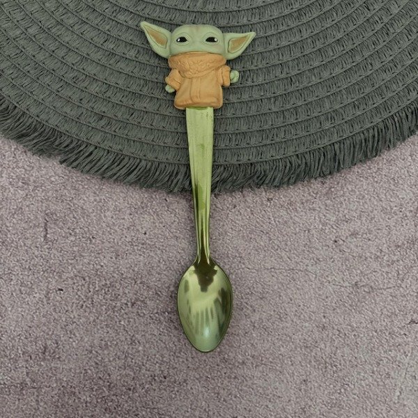 Producto - CUCHARA CON APLIQUE - BABY YODA