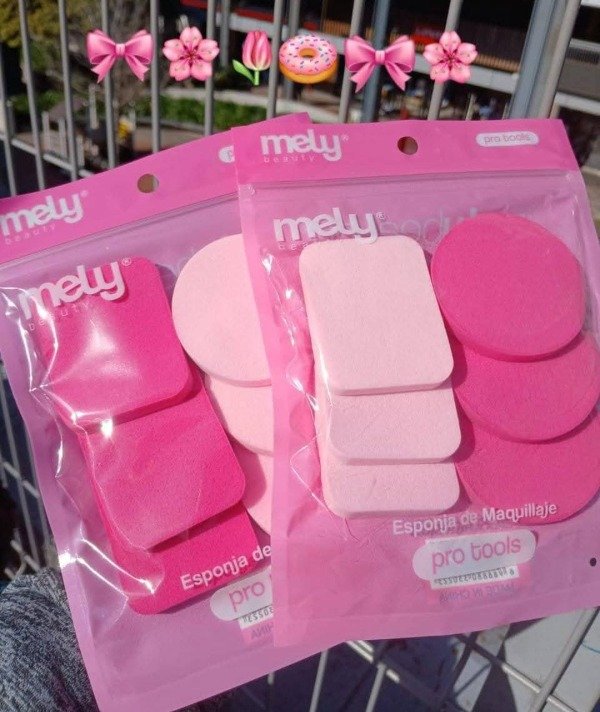Producto - ESPONJITAS DE MAQUILLAJE MELY X6 UNIDADES