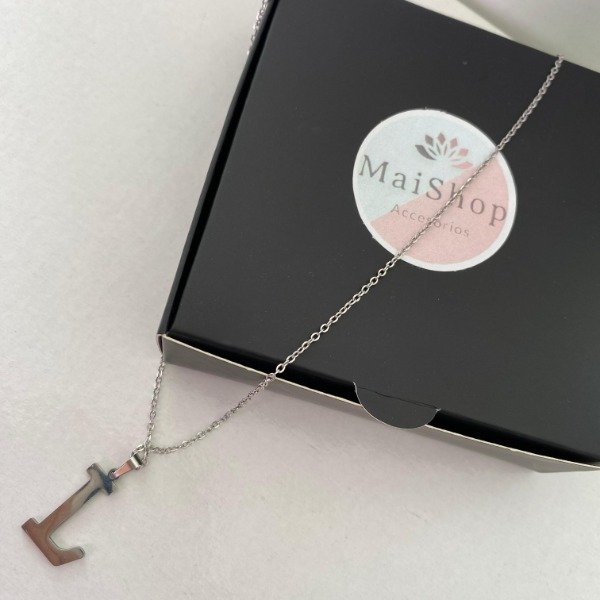 Producto - Collar Letra Inicial L AQ