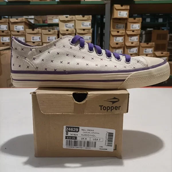 Producto - Zapatillas Topper Rail Cross Blanco/vio