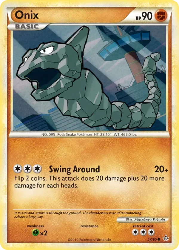Producto - Onix 57/95 HeartGold and SoulSilver: Unleashed