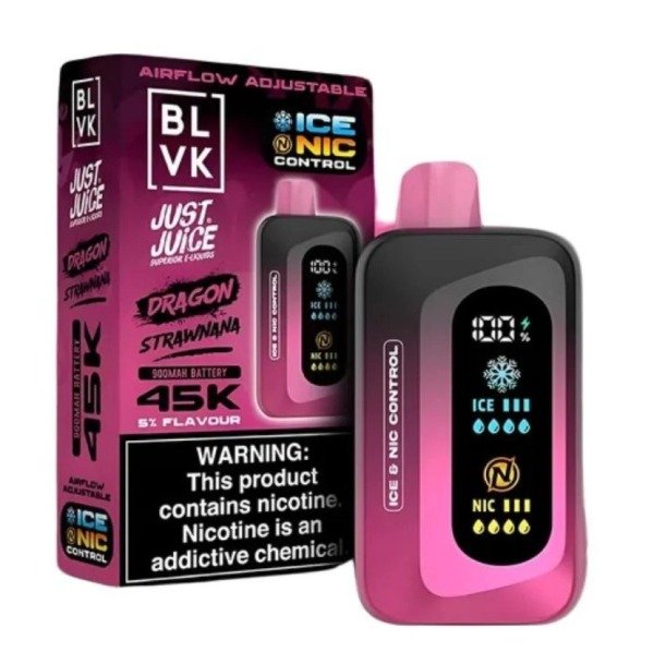 Producto - BLVK Just Juice 45k Puff Dragon Strawnana