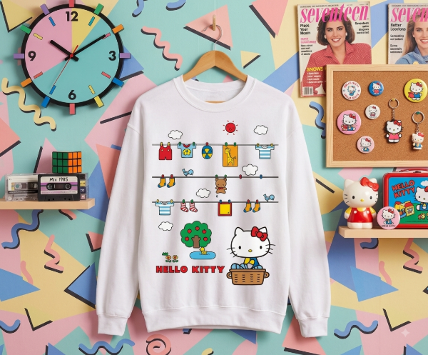 Producto - Buzo Frisa Hello Kitty Ropita Blanco