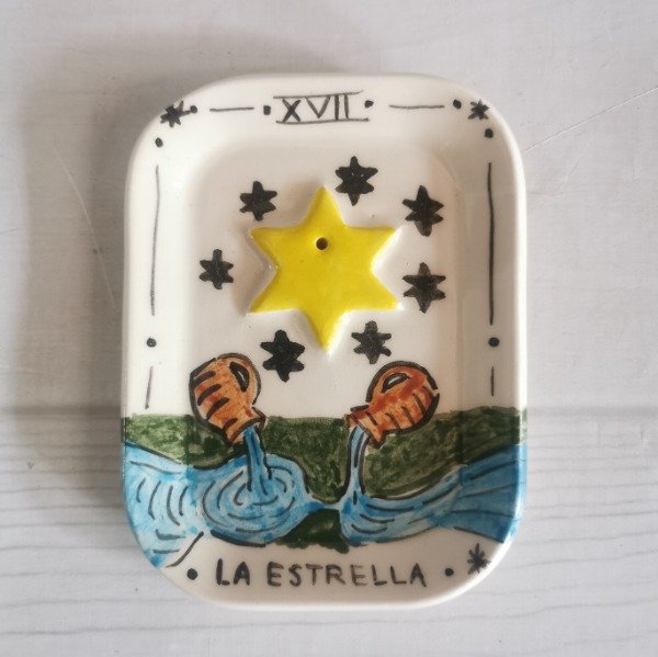 Producto - Portasahumerio Carta tarot La Estrella