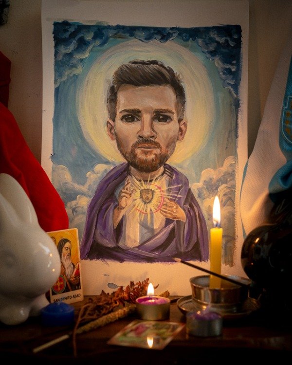 Producto - Estampita Messi - 1