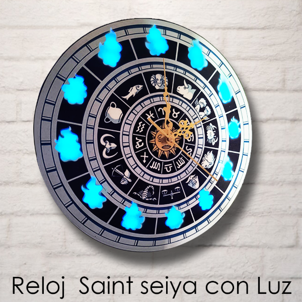 Producto - Reloj Saint Seiya Luminoso (caballeros del zodiaco)