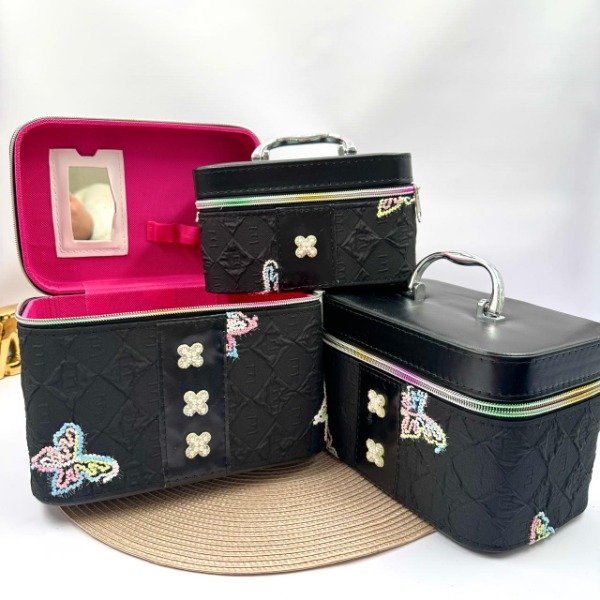 Producto - AC-H1228-5 MALETIN RECTANGULAR CRUZ MARIPOSA X3PCS
