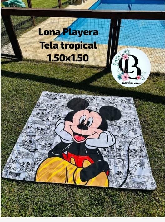 Producto - LONA PLAYERA MICKEY