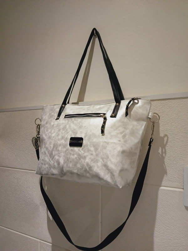 Producto - Cartera Lisboa plateado