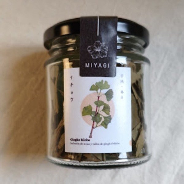 Producto - Infusión de Gingko biloba - Frasco de 20gr