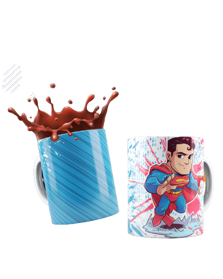 Producto - Taza Superman celeste